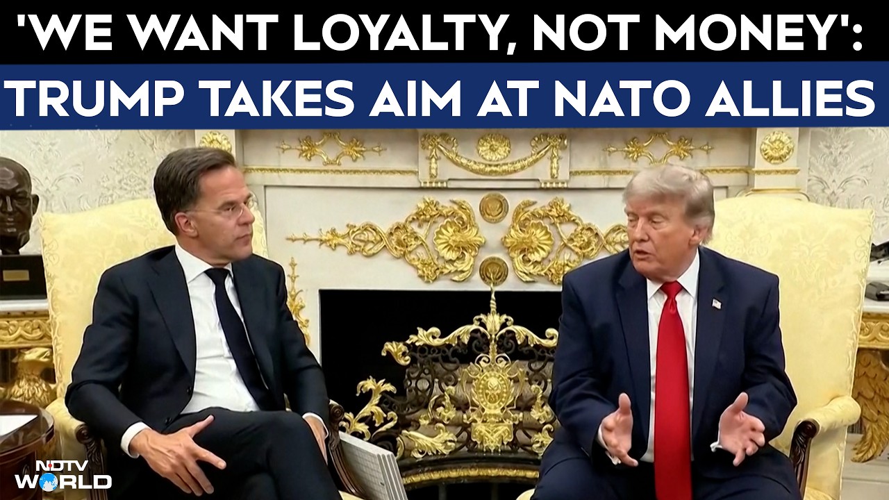 Donald Trump News | 'We Want Loyalty, Not Money': Donald Trump Takes Aim At NATO Allies