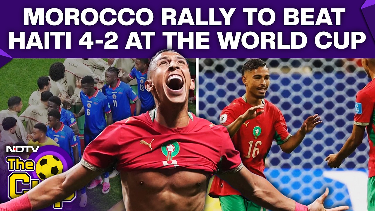 Morocco Survive Haiti Scare! Rahimi & Yassine Lead 4-2 Comeback To Reach Knockouts | FIFA WC 2026