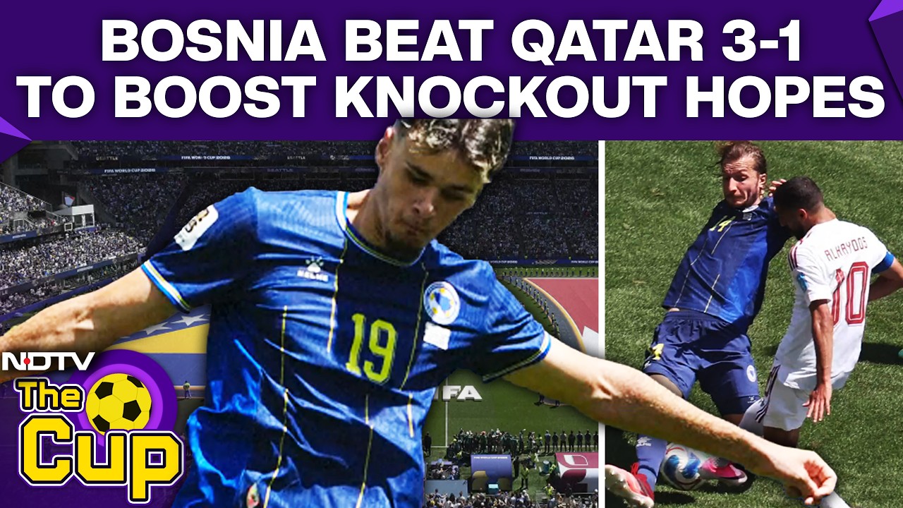 Bosnia Beat Qatar 3-1, Edge Closer to Historic World Cup Knockout Berth