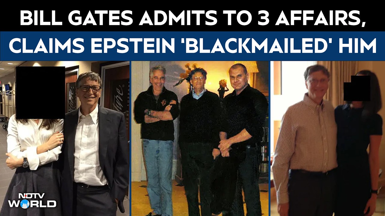 Bill Gates Epstein | Bill Gates Admits To 3 Affairs, Claims Epstein Tried To Blackmail Him