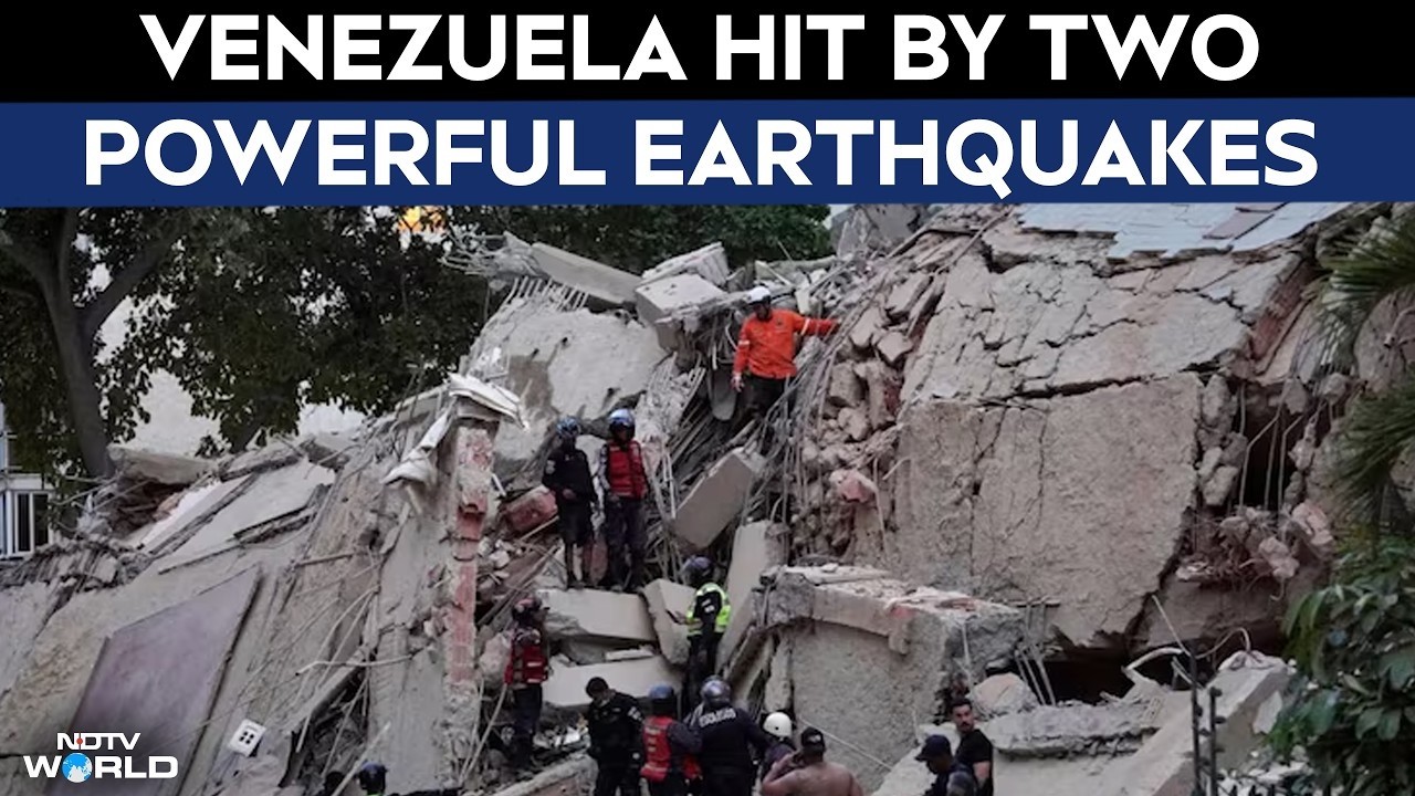 Venezuela Hit By 2 Strongest Quakes In Over A Century, Emergency Declared