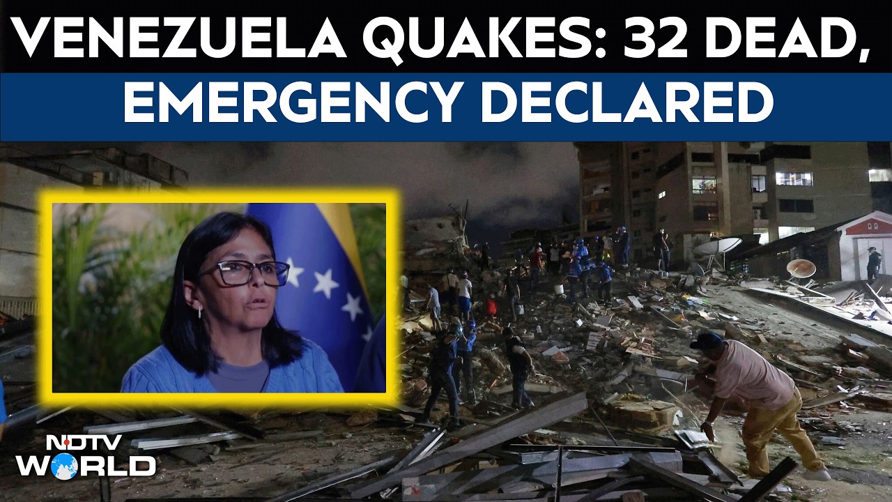 Venezuela Quakes | Venezuela Earthquakes Kill At Least 32, With 700 Injured
