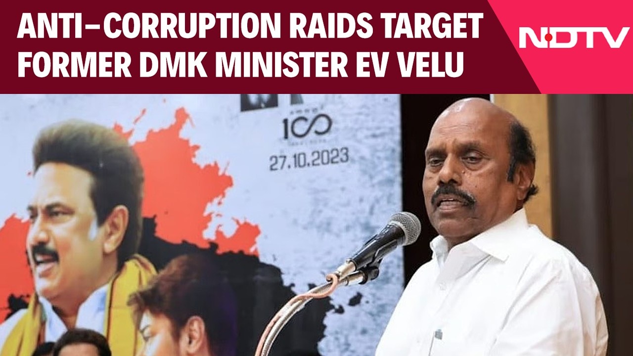 Tamil Nadu News | Anti-Corruption Raids Target Former DMK Minister EV Velu