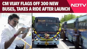 Tamil Nadu Chief Minister Vijay Launches 300 New Government Buses In the State