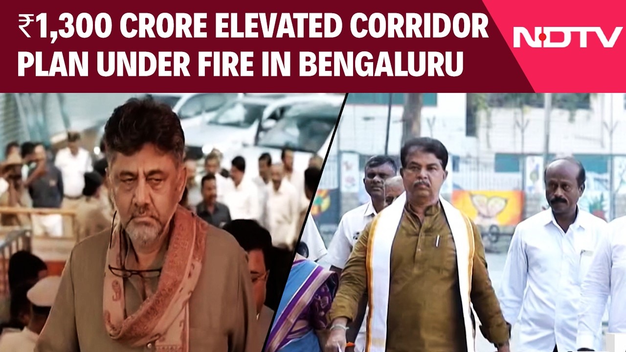 Karnataka Government Faces Heat Over ₹1,300 Crore Flyover Plan