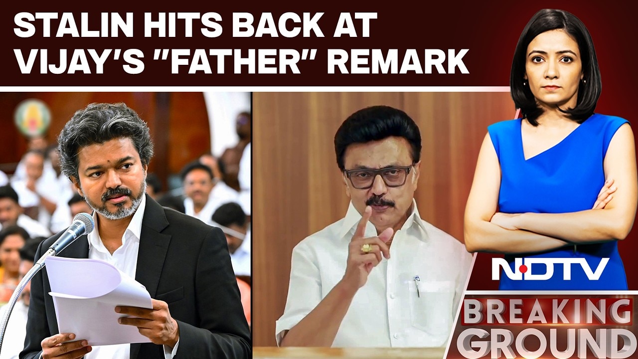 To Vijay's "Where's Your Father" Jab, MK Stalin's "In People's Hearts" Retort