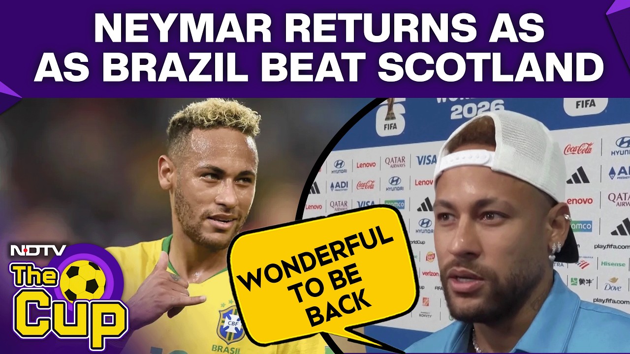 FIFA World Cup | &lsquo;Wonderful To Be Back&rsquo; - Neymar Returns To Brazil Action At World Cup