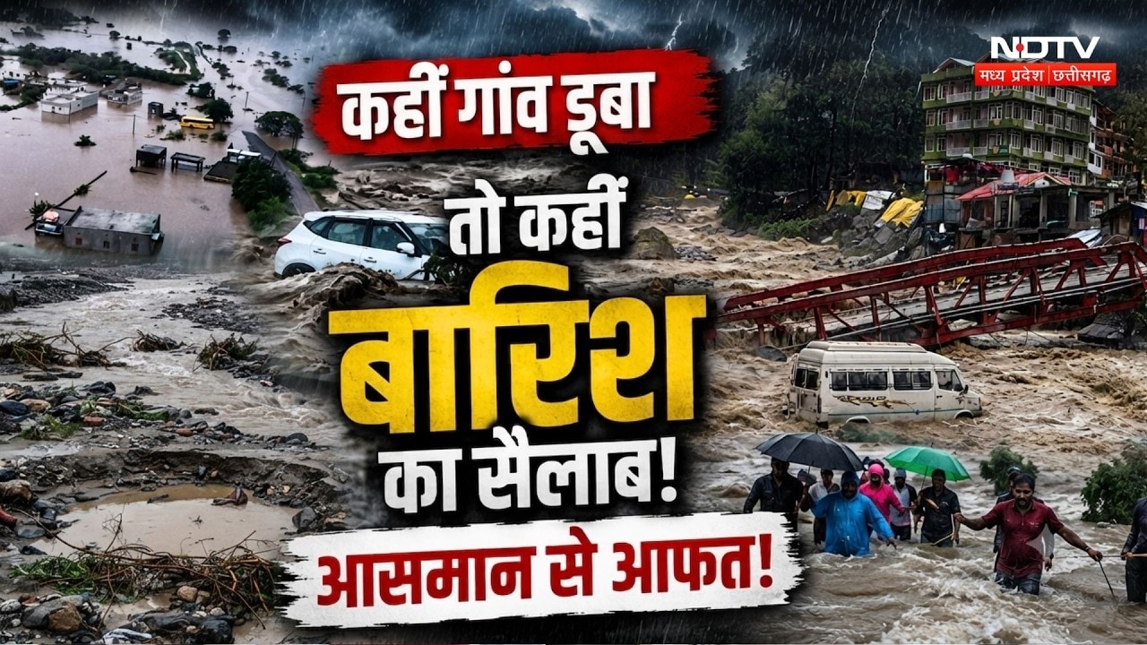 Weather Update: Heavy Rain का सैलाब! आसमान से आफत!
