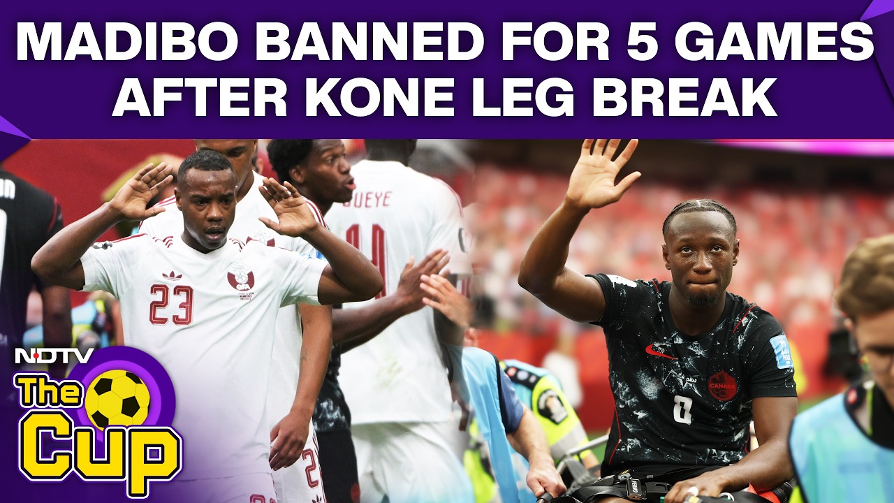FIFA World Cup 2026 | FIFA Bans Qatar's Madibo For 5 Games After Leg-Breaking Foul On Canada's Kone