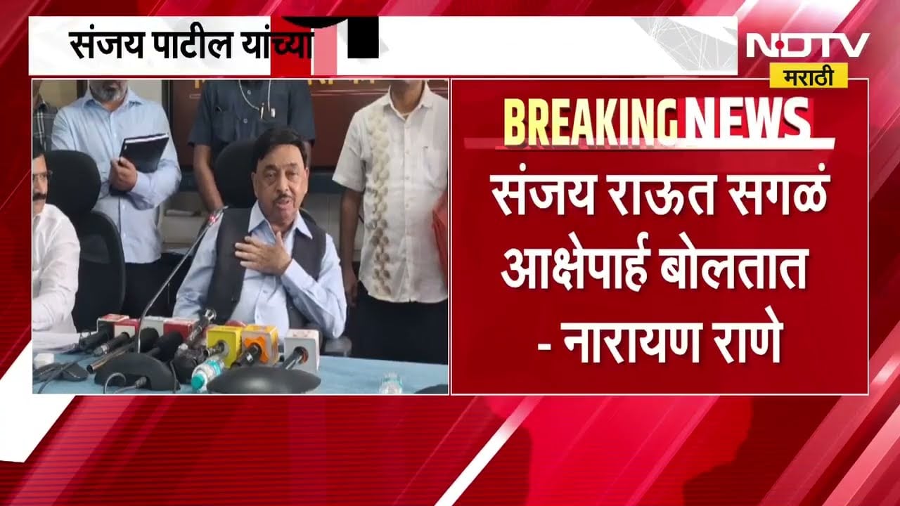 Sanjay Raut यांच्या प्रत्येक वाक्याची चौकशी करावी लागेल - नारायण राणे ।  NDTV Marathi News