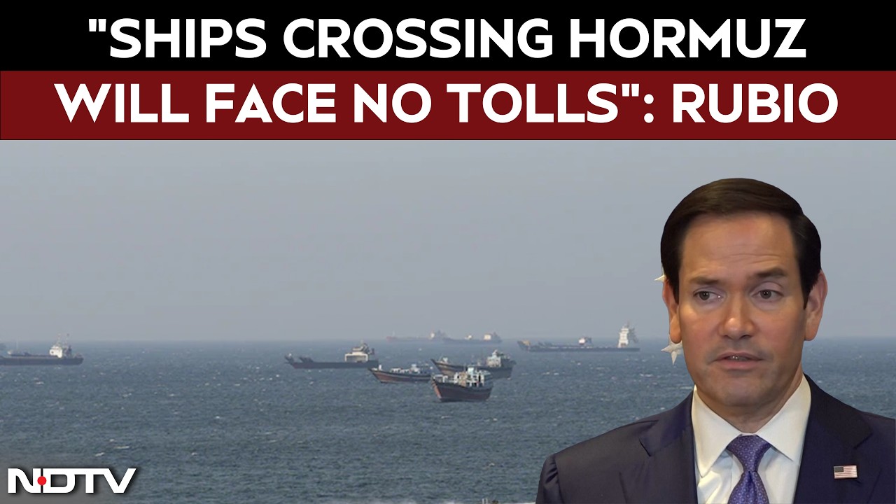 Marco Rubio Meets GCC Ministers, Vows No Tolls on Strait of Hormuz Ships Amid Iranian Threats