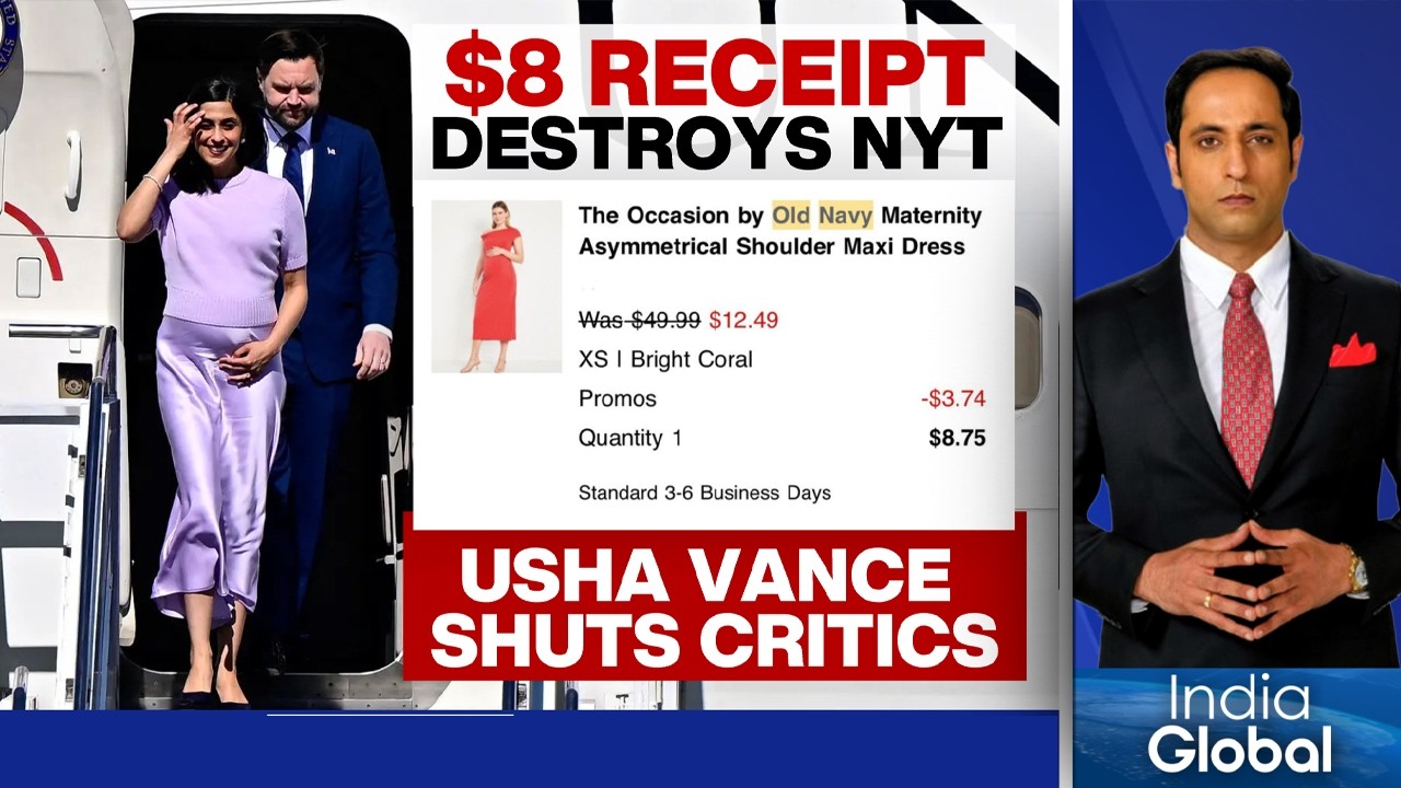 US News Today | Usha Vance Shuts New York Times Over Clothes Critique