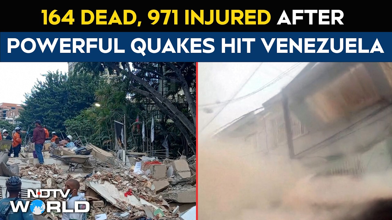 Venezuela Earthquake | 164 Dead, 971 Injured After Powerful Earthquakes Hit Venezuela