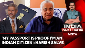 Passport Citizenship | 'My Passport Is Proof I'm An Indian Citizen': Harish Salve To NDTV