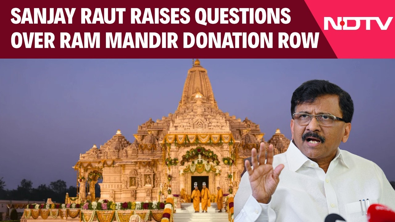 Ram Mandir Donation Row | Sanjay Raut Seeks Accountability Over Shiv Sena's Ram Mandir Donation
