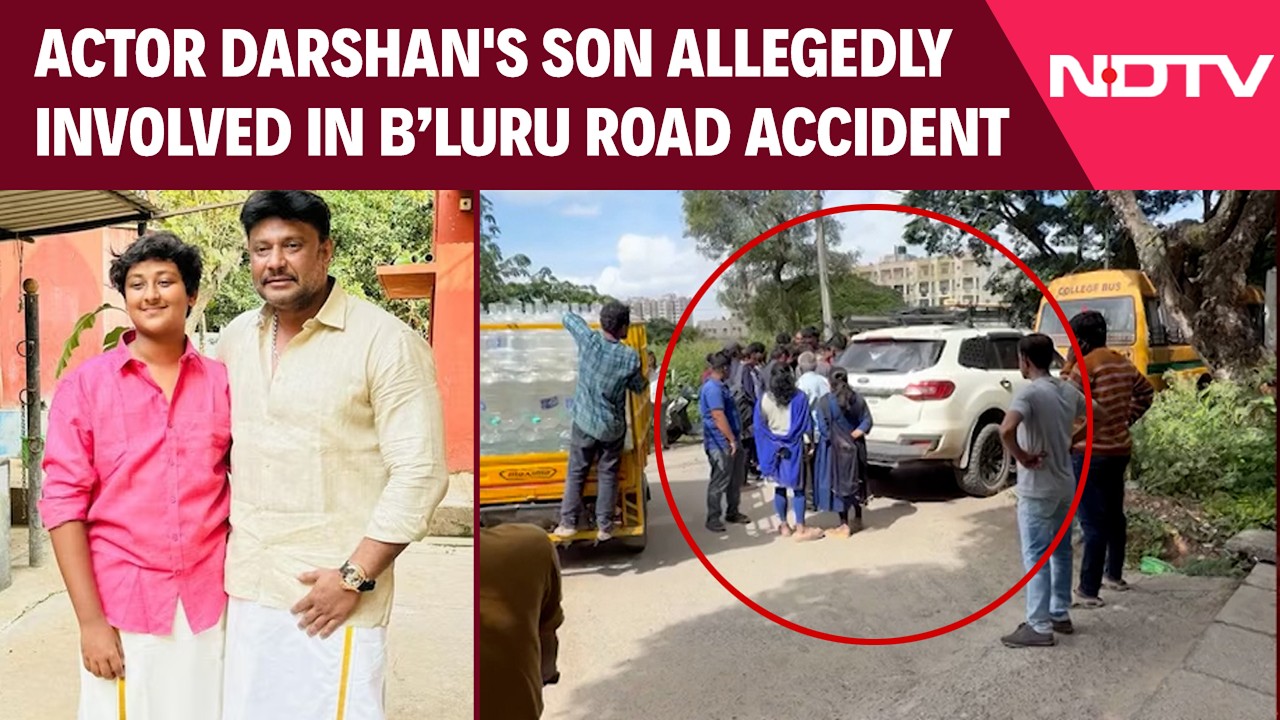 Bengaluru News | Actor Darshan's Son Allegedly Involved In Road Accident In Bengaluru