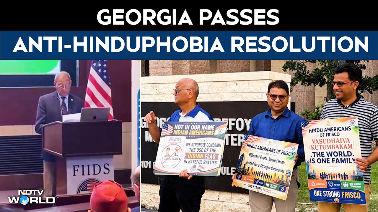 US News | Georgia Leads US Push Against Hinduphobia With Landmark Resolution