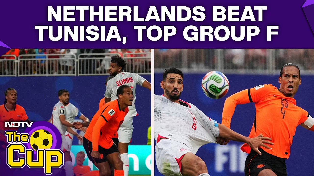 Netherlands Beat Tunisia, Top Group F