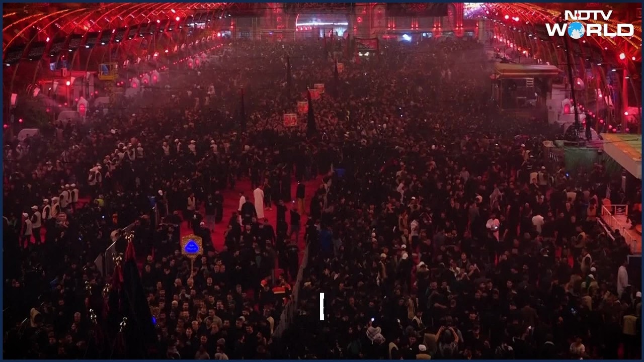 Muharram | Thousands Of Shiite Muslims Observe Ashura in Iraq's Karbala