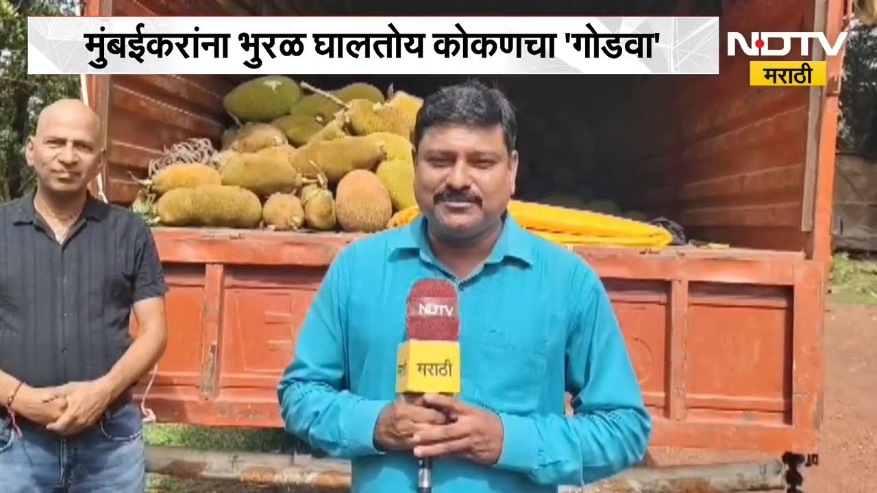 Konkan News | Jackfruit | मुंबईकरांना भुरळ घालतोय कोकणचा 'गोडवा', बाजारपेठेत फणसाची मोठी आवक