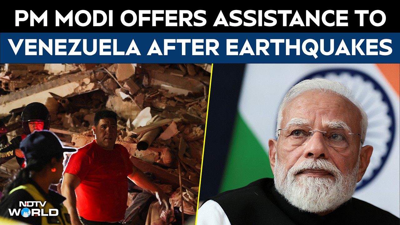 PM Modi Offers Assistance After Venezuela Earthquakes Likely Kill 10,000 To 1,00,000