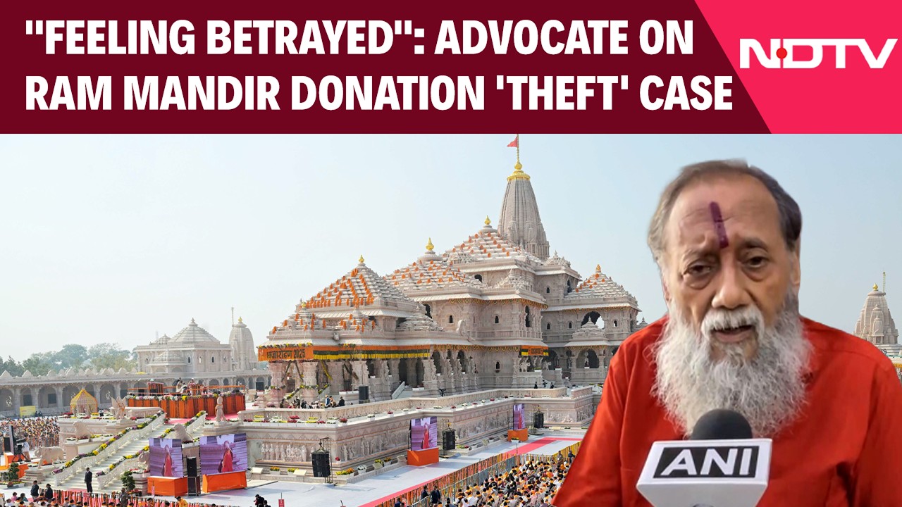"Feeling Betrayed": Senior Advocate Hari Shankar Jain On Ram Mandir Donation 'Theft'