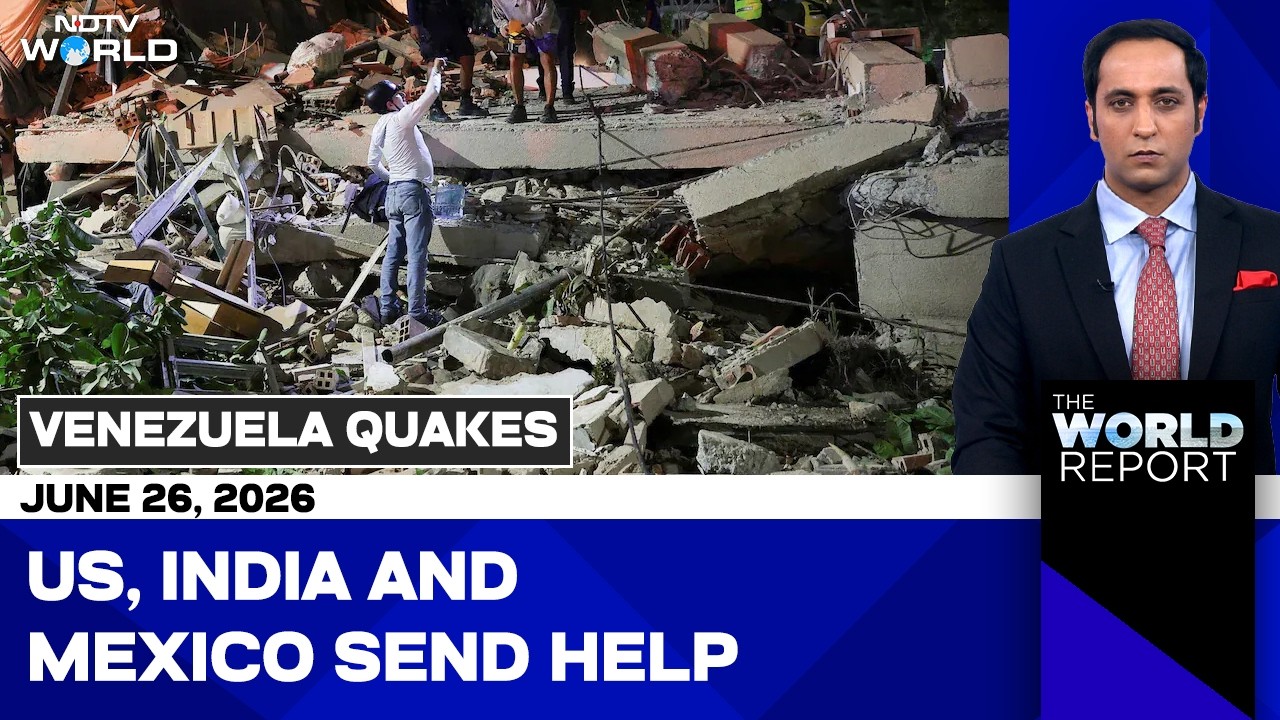 Venezuela Earthquakes: World Rushes To Help | US, India, And Mexico Offer Support