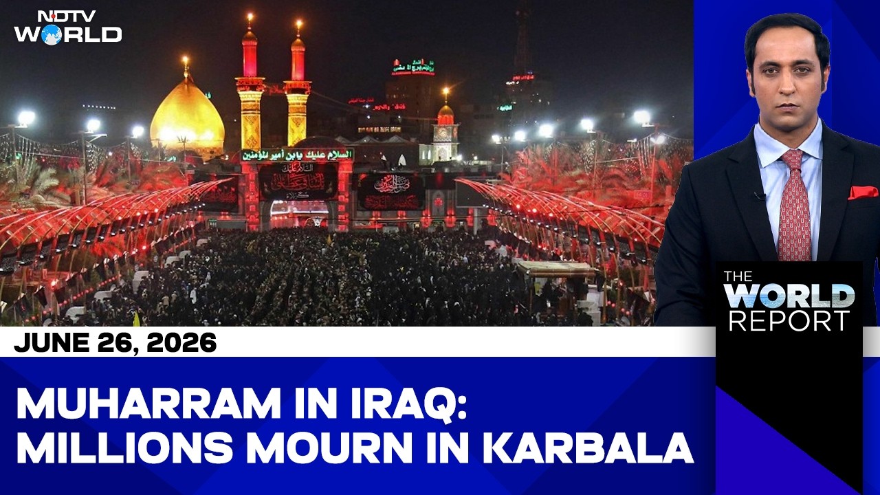 Thousands Gather in Karbala to Commemorate Ashoura | Imam Hussein | Muharram 2026