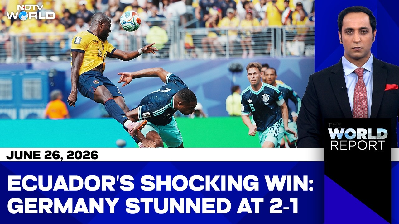 FIFA World Cup: Ecuador Shocks Germany With 2-1 Win