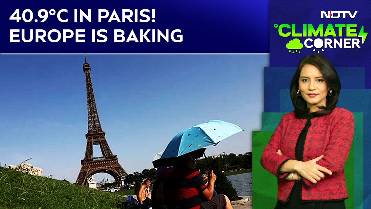 Video: Paris Heatwave | France Bakes Under Record Heat As Europe Faces 'Omega' Heatwave