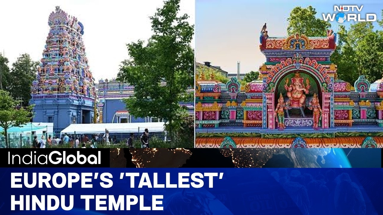 Europe's 'Tallest' Hindu Temple Unveiled | India-Germany Friendship