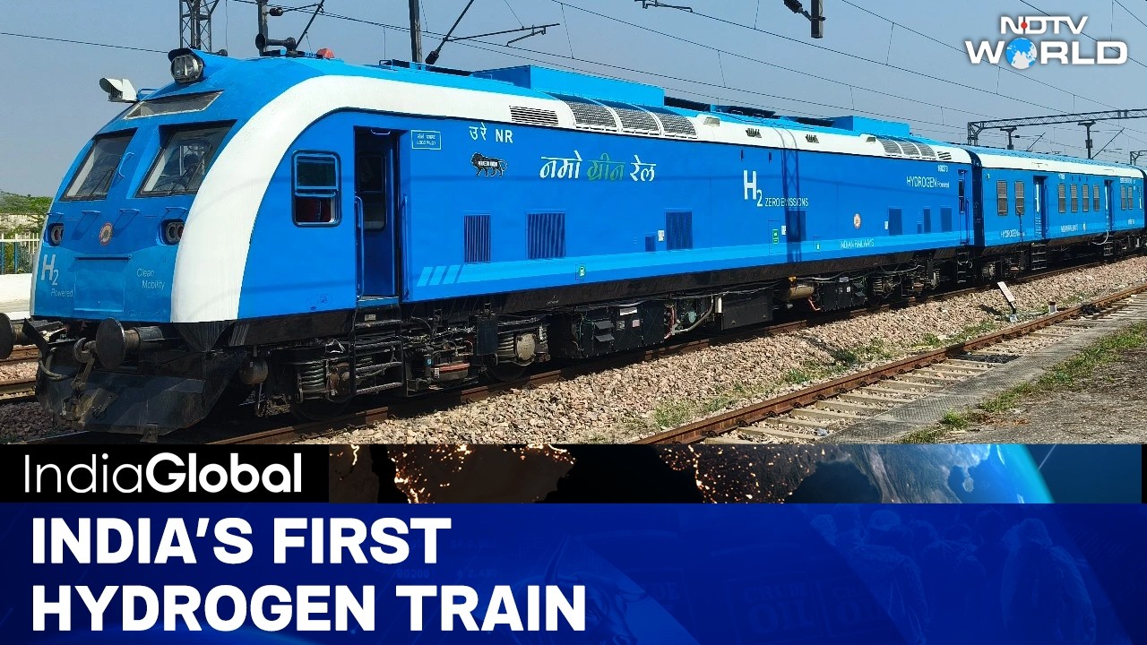'Atmanirbharta Milestone', India's First Hydrogen-Powered Train Passes Test