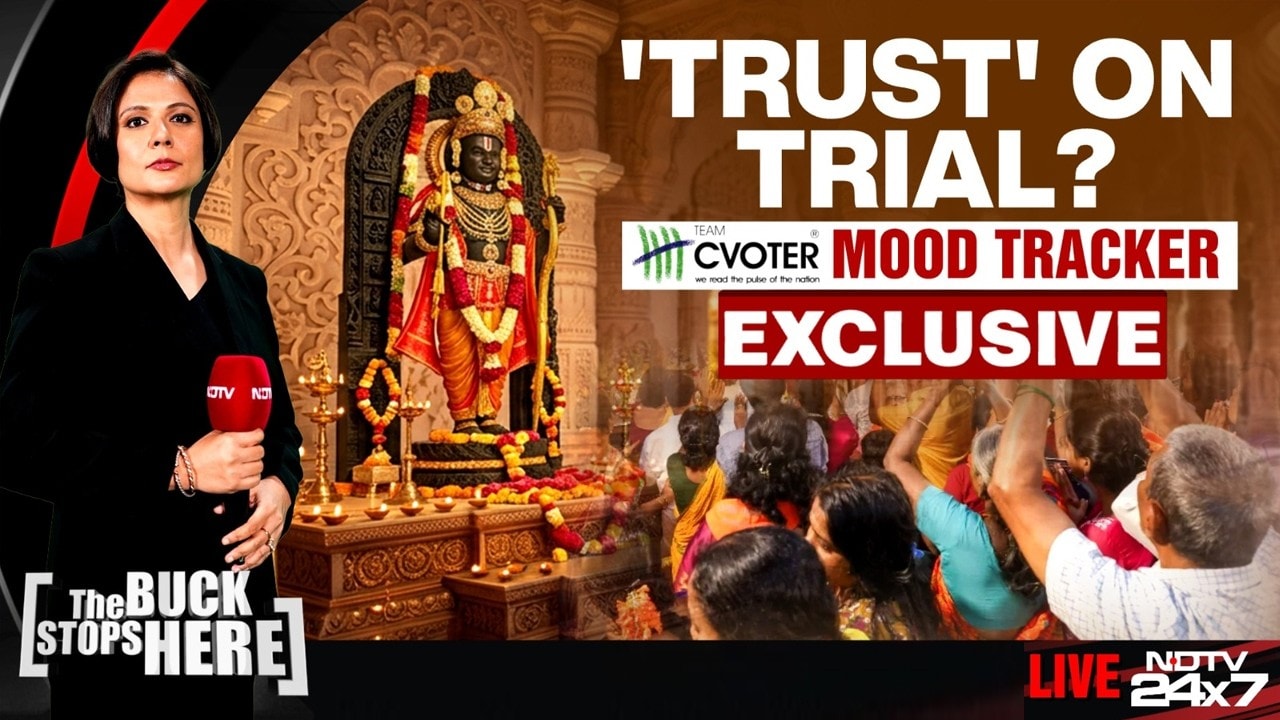 Ram Mandir Donation Theft | 'Trust' On Trial?: Cvoter Mood Tracker Exclusive