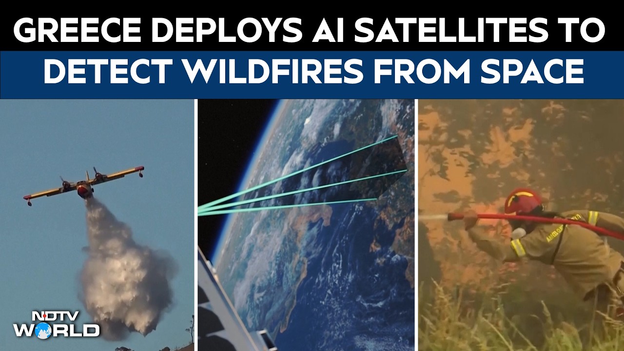 Greece Became First Nation to Use Dedicated Satellites for Wildfire Detection