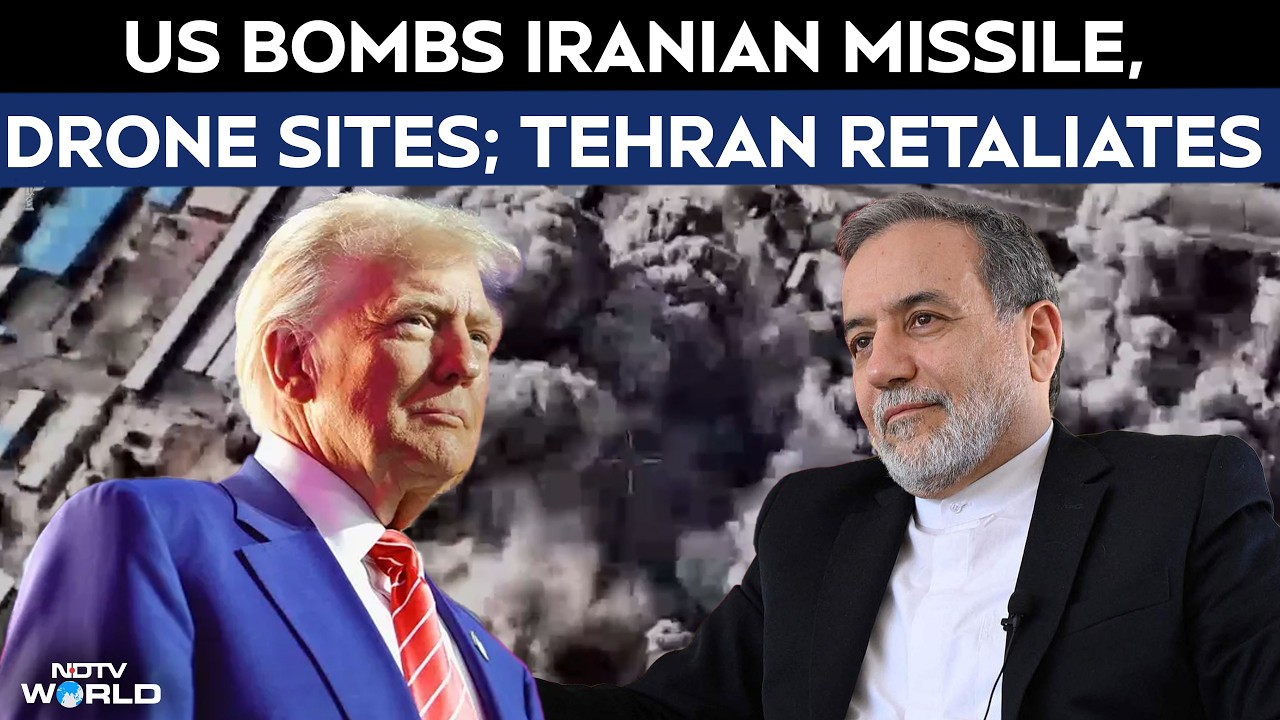 US Attacks Iran | US Bombs Iranian Missile, Drone Sites; Tehran Retaliates