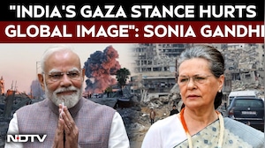 Sonia Gandhi's Gaza Op-Ed Draws BJP Criticism: "Lone Voice Of Silence"