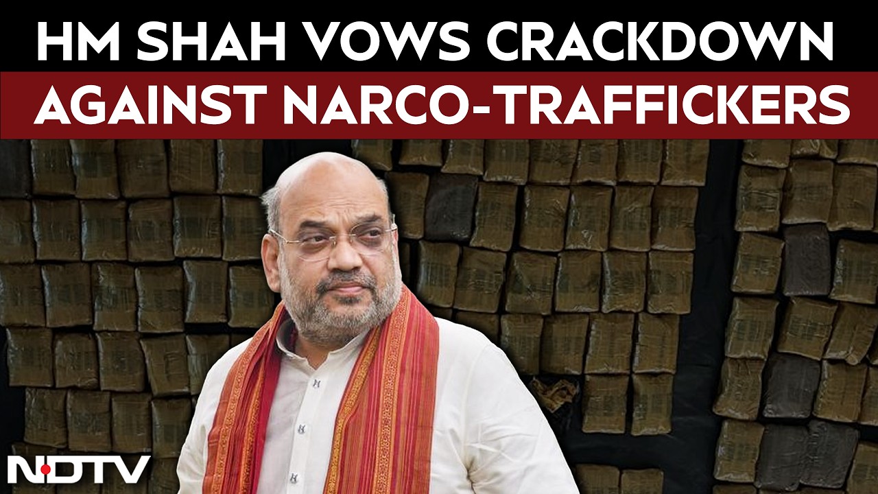 "Detect, Deduct, Destroy...": Home Minister Shah Vows Crackdown Against Narco-Traffickers