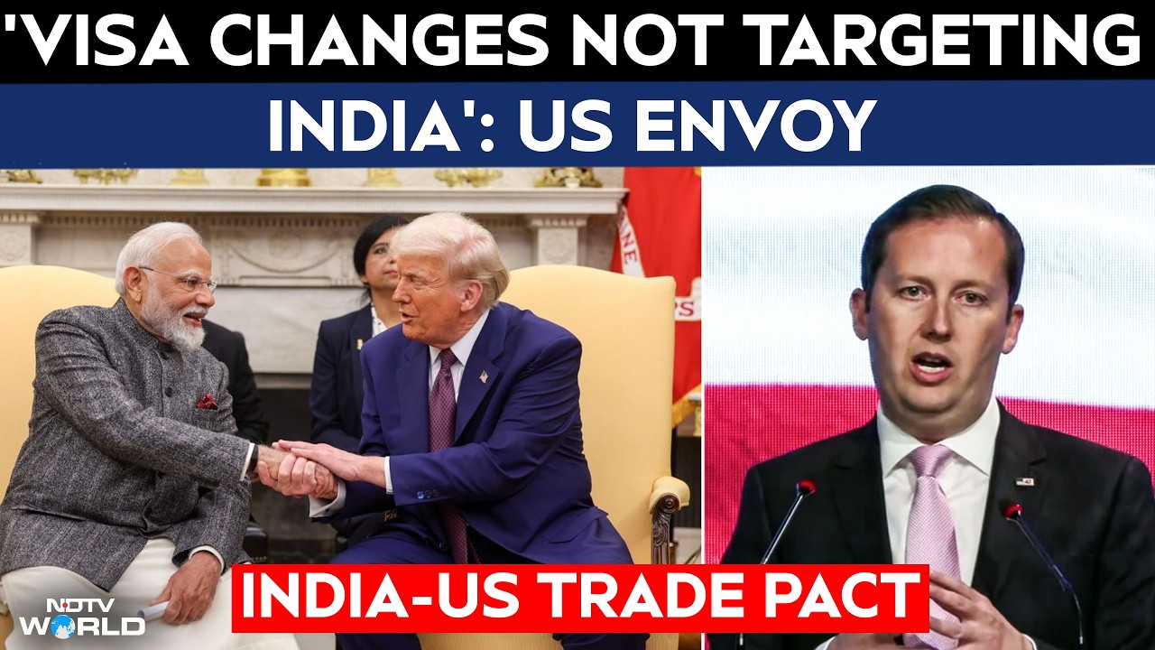 India US Trade Deal | US Envoy Sergio Gor: Only A Few Issues Left In India-US Trade Pact