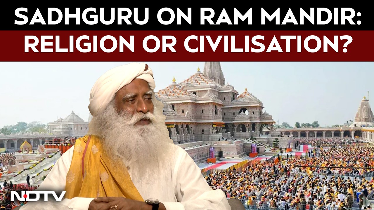 Ram Mandir Donation | Sadhguru Calls Ram Mandir A Civilisational, Not Political, Symbol