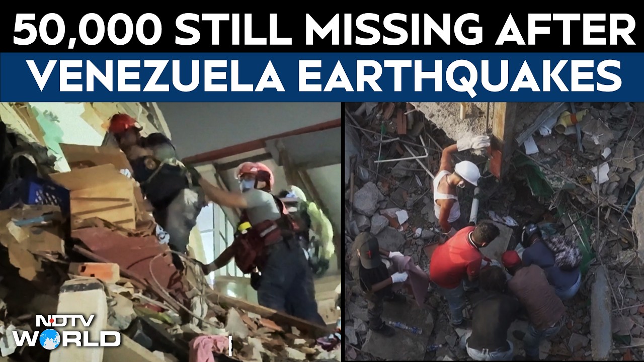 4 Days On, 50,000 Still Missing After Venezuela Earthquakes, Deaths At 920