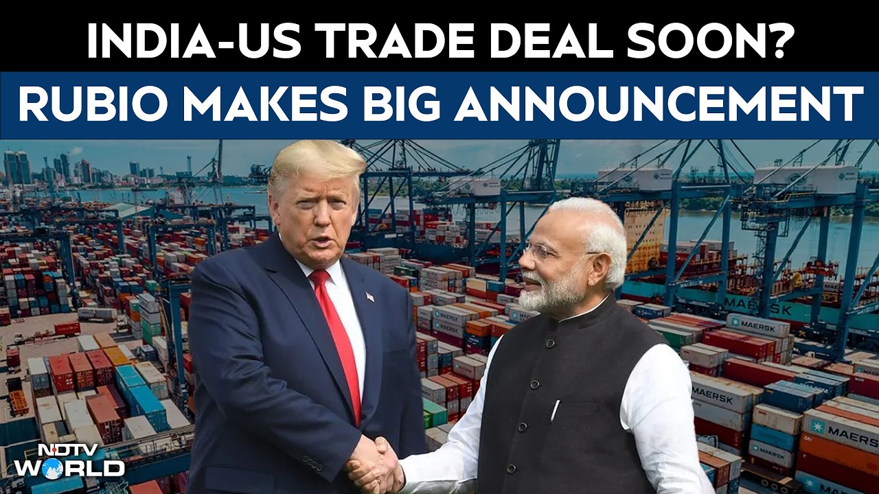 India-US Trade Deal In Final Stages? | Marco Rubio, US Envoy Make Big Announcement