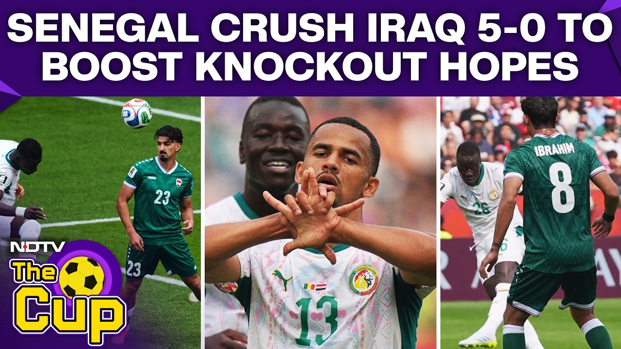 FIFA World Cup 2026 | Senegal Vs Iraq Highlights | Senegal Crush Iraq 5-0 To Boost Knockout Hopes