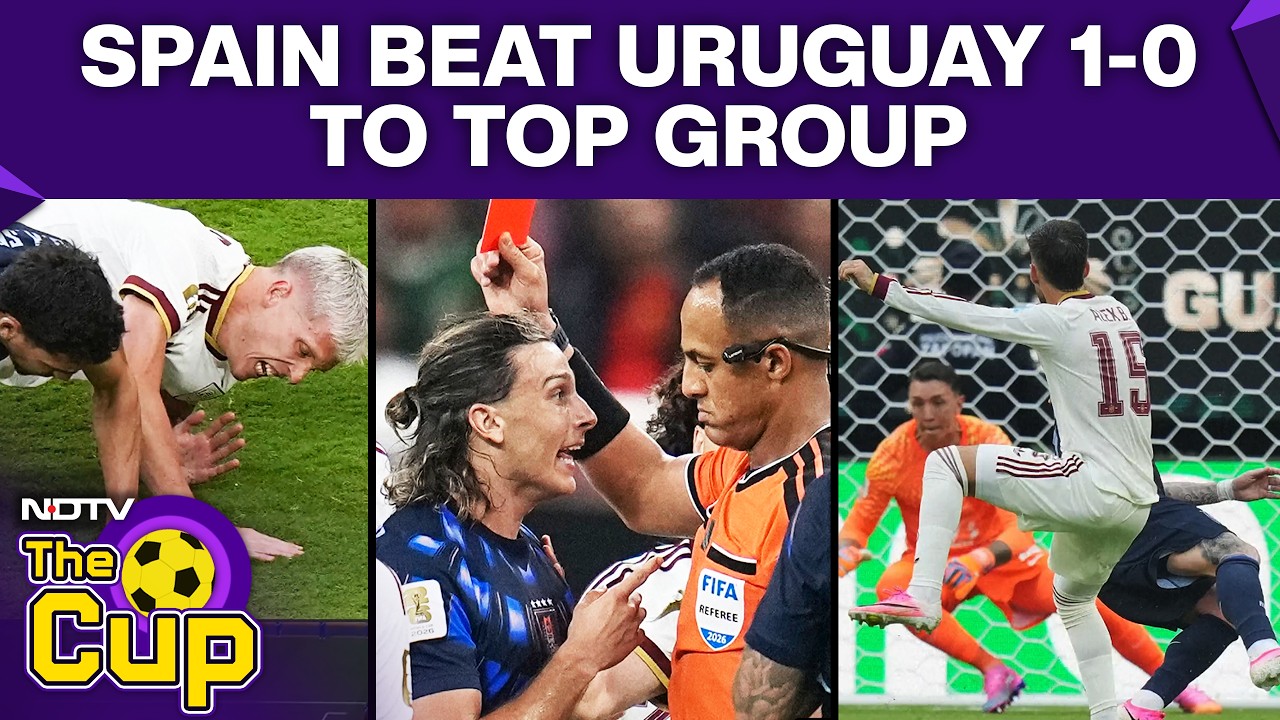 Spain Beat Uruguay 1-0 To Top Group