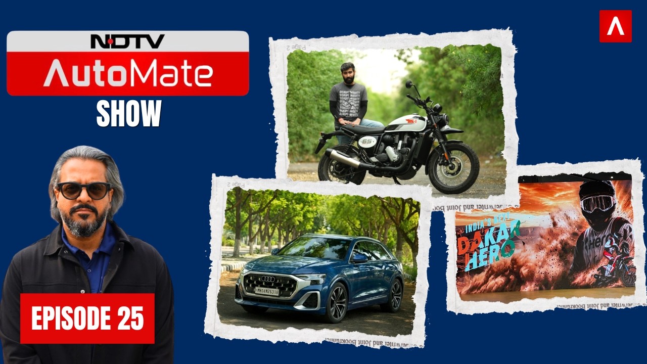 Audi SQ8, BSA Scrambler Reviewed; Hero's Dakar Journey - NDTV AutoMate Episode 25