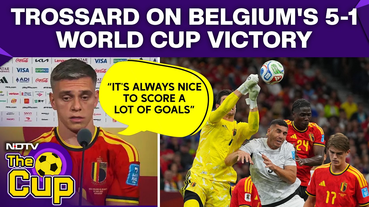 Its Always Nice To Score: Trossard After Belgiums 5-1 Win Over New Zealand
