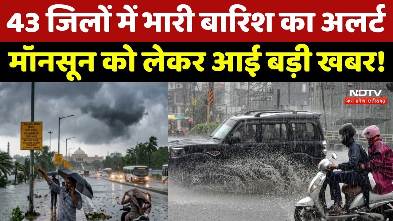 MP Monsoon Update: 15 जिलों में एंट्री के बाद क्यों थमा मॉनसून? मौसम विभाग की बड़ा Alert! Rain Alert
