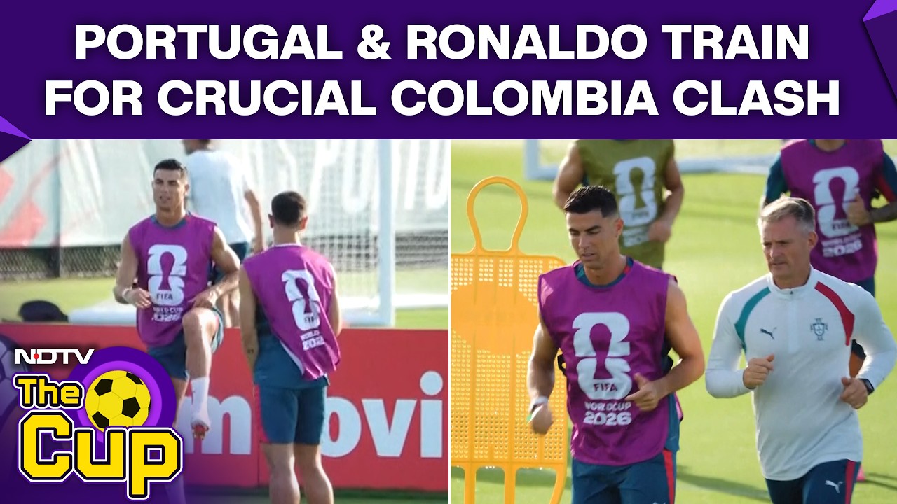 Ronaldo & Portugal Train In Miami Ahead Of Group K Decider Against Colombia | FIFA World Cup 2026