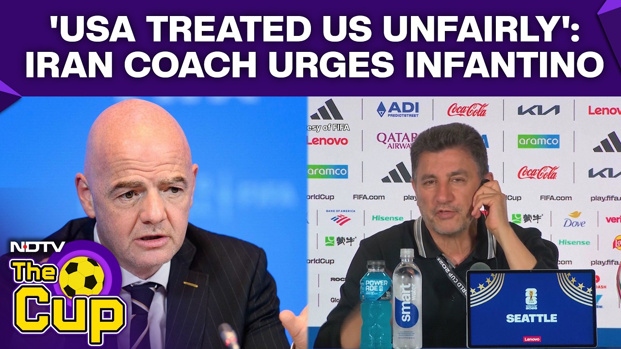 'USA Treated Us Unfairly' - Iran Coach Sends Message To Infantino