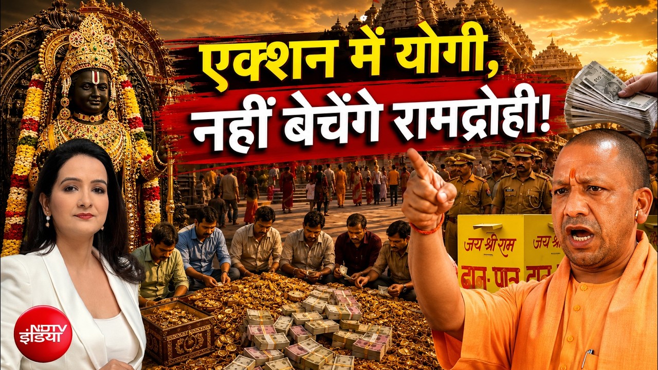 राम मंदिर चढ़ावा चोरी का खेल, सब जाएंगे जेल?