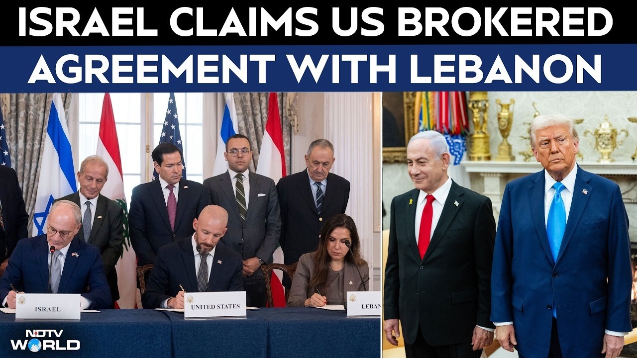 Israel Lebanon Deal | Israel Claims US Brokered Agreement With Lebanon